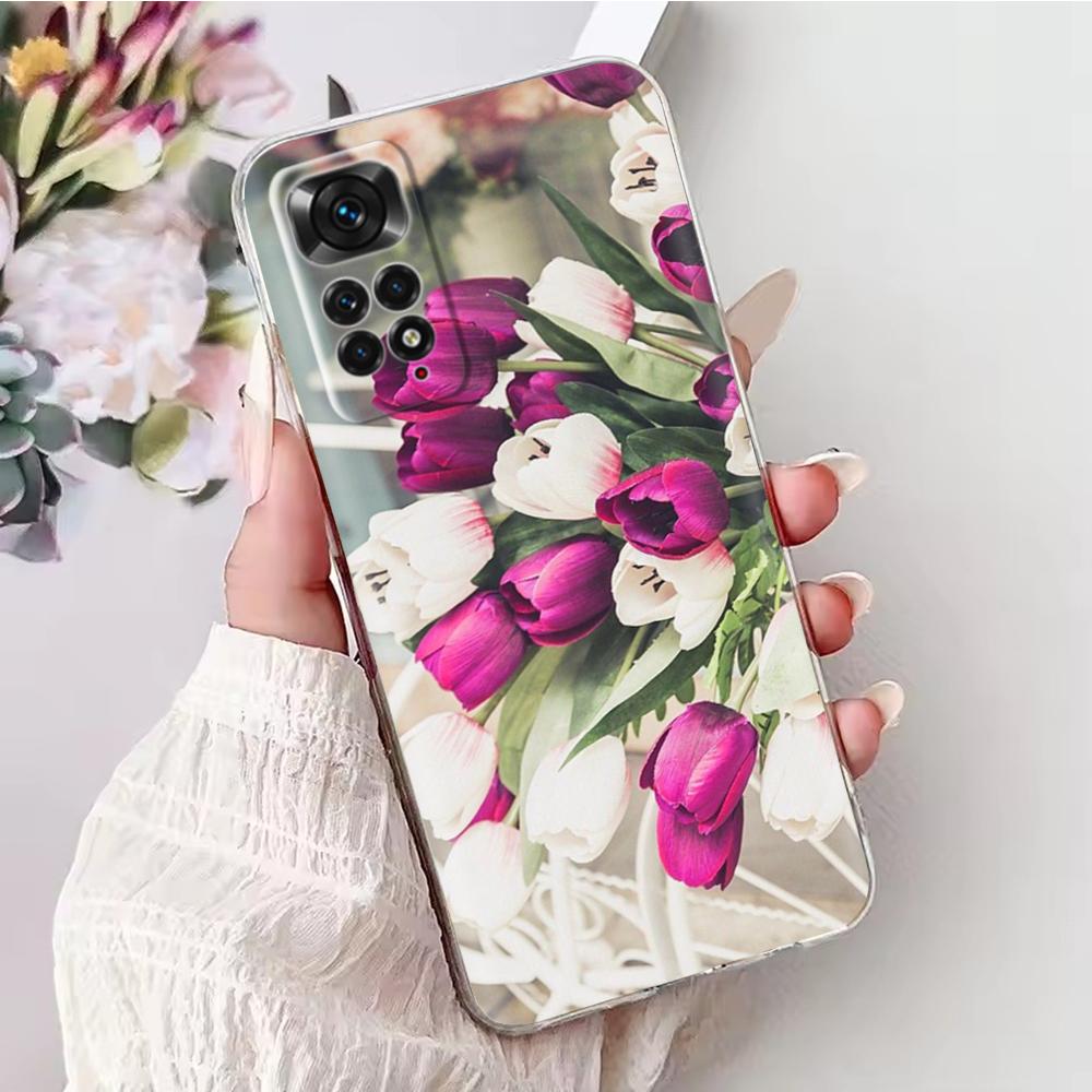Мягкий чехол из ТПУ для Redmi Note 11 Pro Plus, чехол с рисунком бабочки, силиконовая задняя крышка для Xiomi Redmi Note 11 Note11 Pro 11S