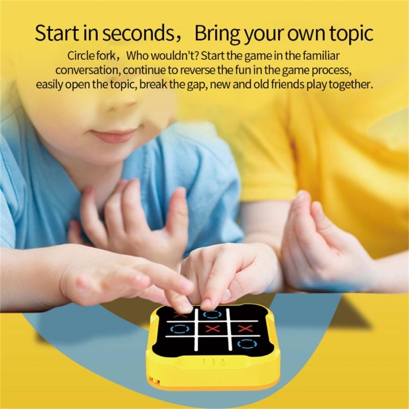 Портативная электрическая консоль-головоломка Электронные настольные игры Детская головоломка Электронная игрушка Обучающая игрушка Долговечная