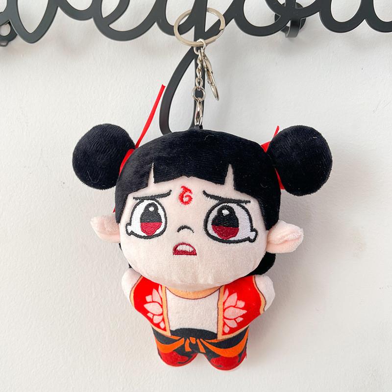 Демон Нэчжа Плюшевая Кукла Рюкзак Аксессуар Фигурка Украшение Подвеска Дизайн