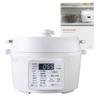 IRIS OHYAMA Electric Pressure Cooker White 4.0L PC-MA4-W