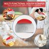 Скребок для теста Нержавеющая сталь Резак для выпечки Многоцелевой Резак для теста для пиццы и хлеба Инструменты для выпечки Аксессуары Кухонная утварь