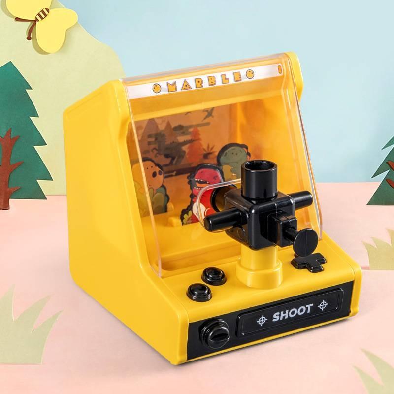 Развивающий игровой автомат для битвы мрамором с динозаврами Интерактивная игрушка для детей 4-6 лет