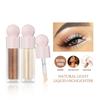 4 Colors Facial Liquid Highlighters Smooth Bronzers Shine Glow Makeup Glitter Body Luminizer 7.5ml