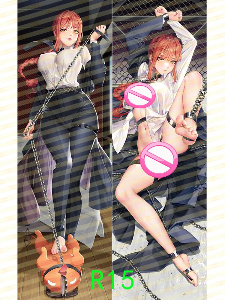 Аниме бензопила человек Макима тело дакимакура наволочка обнимающая опора