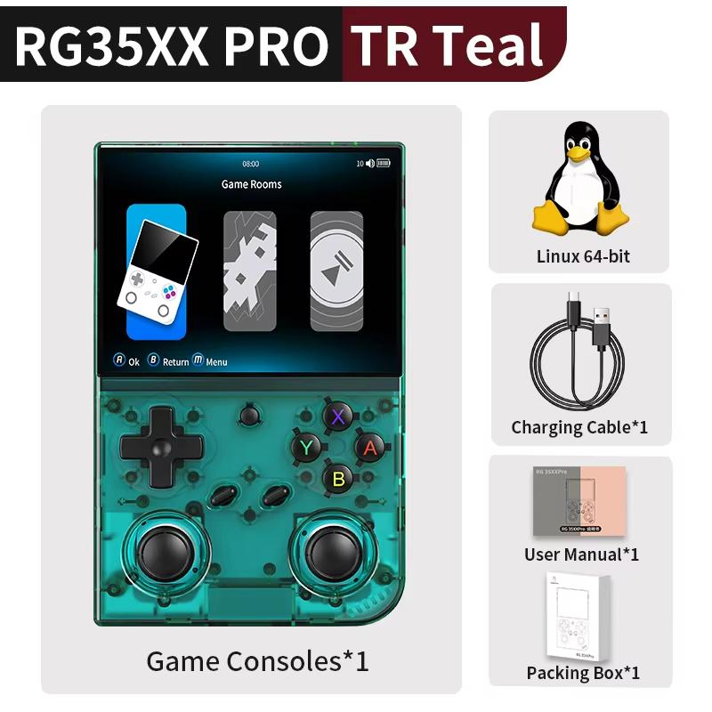 Anbernic RG35XX PRO RG 35XXPRO Retro Handheld Game Console Retro Video Gaming Player Linux 64-bit 3.5IPS Screen3200mAh 256G PSP