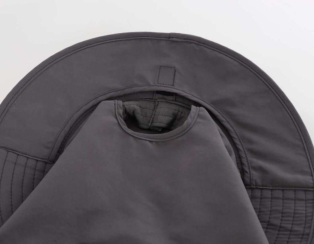 Детская летняя кепка с клапаном UPF, быстросохнущая, широкополая шляпа от солнца, шляпа с защитой от УФ-лучей, шляпа сафари для малышей (Подключите их) 50+ (Темно-серый)