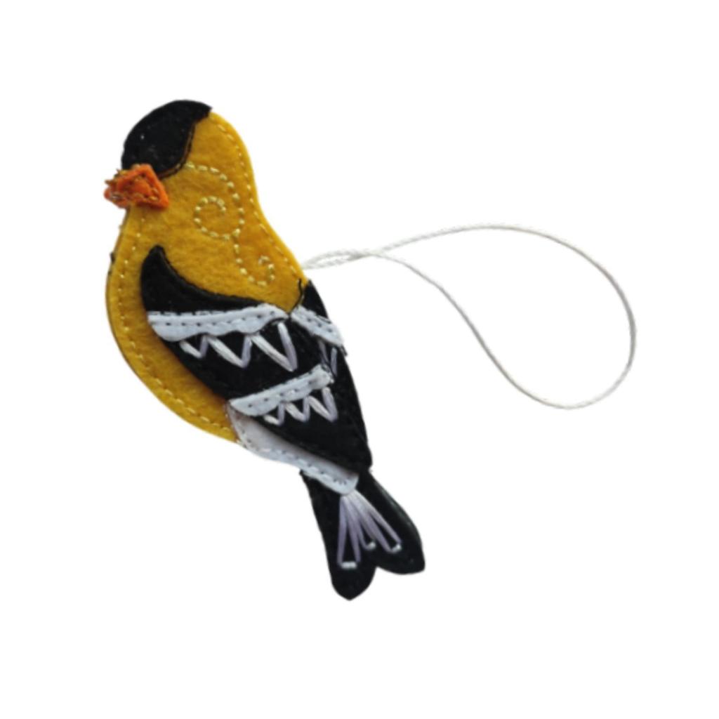 Felt Bird Ornament Hanging Decoration for Christmas Tree Holiday Party Home Ceiling Decorations