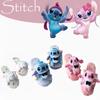 Warm And Snuggly Lilo&stitch Plush Slippers Shoes-unisex Couple Indoor Shoes