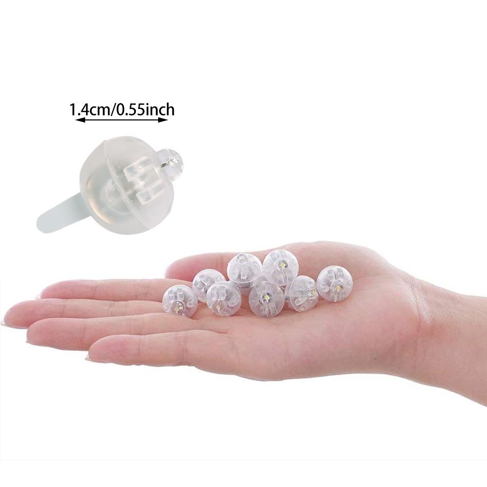 50 шт. Мини светодиодный шар, светящийся, мигающий, светящийся, стеклянный шар, лампа, фонарь, рождественские украшения для свадебной вечеринки