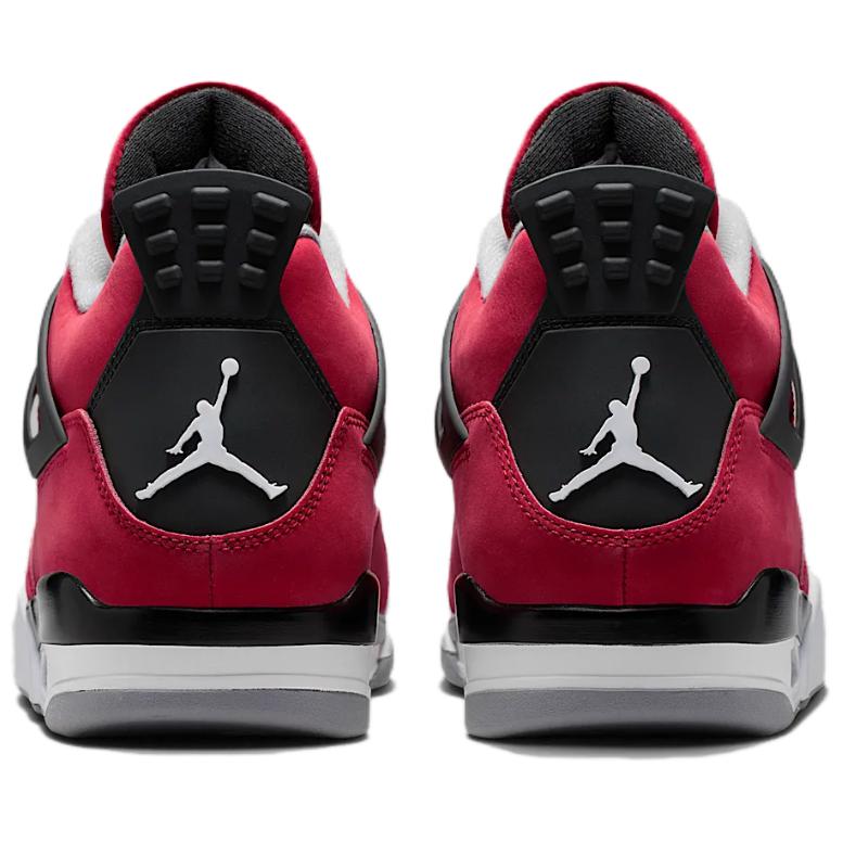 Air Jordan 4 Retro Toro Bravo 2026 Мужские Кроссовки Красный Огненно-Красный Белый FQ8138-600