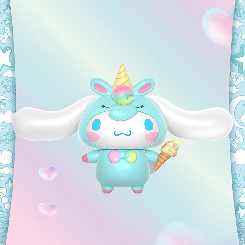 Нетоксичные строительные блоки серии Sanrio Милый Единорог Куроми Моя Мелоди Синнаморолл Хелло Китти Модель персонажа аниме Кирпичики Детские игрушки Подарки