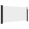 Retractable Side Awning White 100 x 300 cm