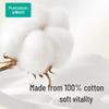 PurCotton 100% хлопковые салфетки для лица для младенцев - Гипоаллергенные, мягкие и биоразлагаемые, 100 шт. в упаковке