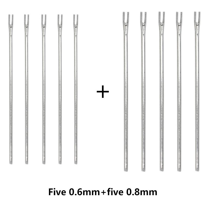 0.6mm 0.8mm Rerooting Needle Doll Hair Repaint Dolls Head Reborn Hair Rooting Tools Wig Making Supplies Accessories