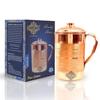 Pure Copper Luxury Design Jug Pitcher, Storage & Serving Water, Beneficial for Health, Volume- 1300 ML