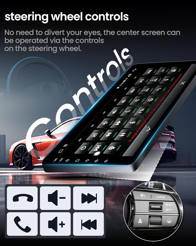 Android 14 Carplay 2DIN Car Radio Multimedia Video Player For Honda CR-V 2002 - 2005 Navigation GPS Stereo DSP 360 Camera DVD BT