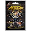 Anthrax Among The Living Pin