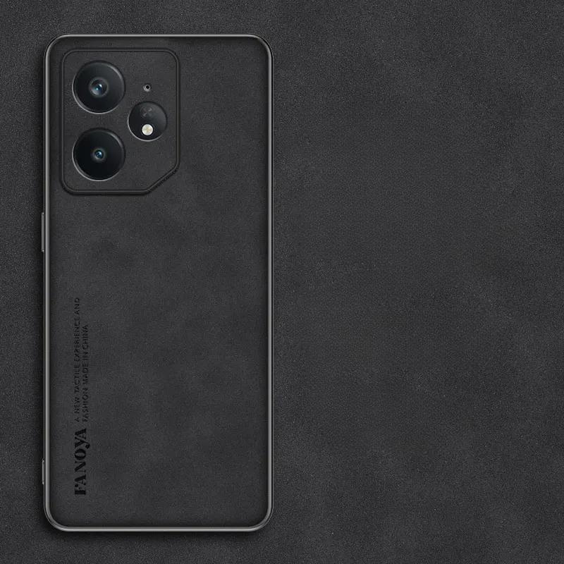 Для Realme NEO 7 GT 7 Pro Роскошный жесткий чехол из кожи Skinsheep для Realme NEO7 GT7pro 6 T NEO 6 SE Защитный противоударный матовый силиконовый бампер