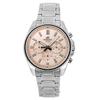 Edifice Analog Standard Chronograph Pink Dial Quartz EFV-650D-4AV 100M Men's Watch