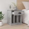 Maison Exclusive - Tables de chevet 2 pcs gris béton 43x36x50 cm