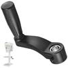 AD23-Drill Press Table Elevation Crank Handle P/N 1344258 For Drill Press Table,14.5Mm (9/16Inch) Diameter Elevating Shaft