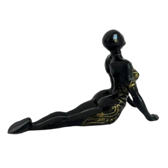 Статуэтка для йоги из смолы, фигурка дзен-йоги, украшение для домашнего рабочего стола, украшение для комнаты для медитации, комната для занятий йогой, подарок любителям йоги