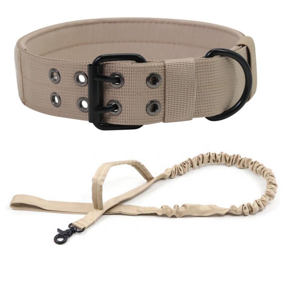 Household Quick Release Shepherd Training Rope Tactical Dogs Collar Dog Accessories Pets Collars