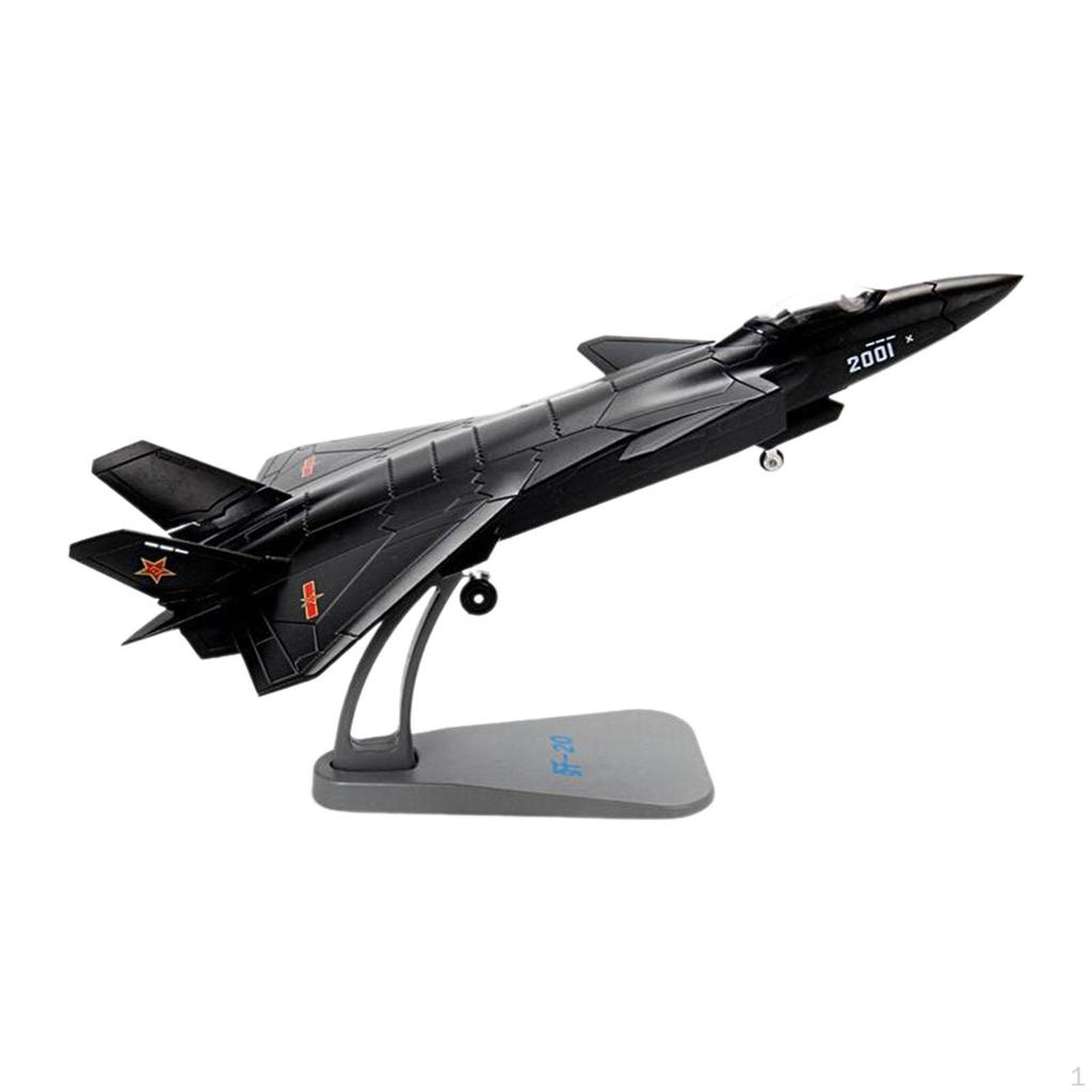 J20 Fighter Aircraft Model for Elegant Home Display