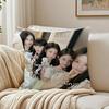 kpop trendy IIILLITS Cushion Cover Pillowcase Antidustmite living Room Sofa Decor Cushion Room