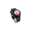 Casio LRW-200H-4EV Аналоговые часы Глянцевые Черные Розово-Металлические Женские Детские Международная Модель