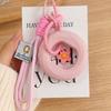 Lanyard Finger Grip Keyring Silicone Hand Exerciser Keychain  Daily Carry