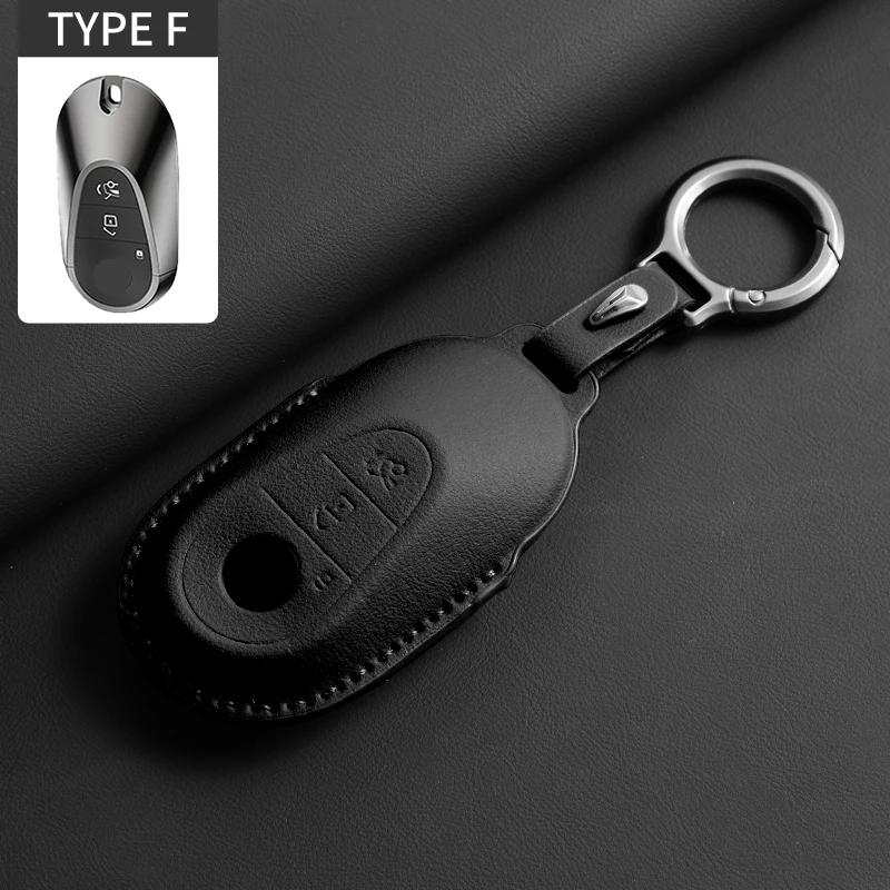 "Full Flip Leather Car Remote Key Case Cover for Mercedes Benz A C E S G Class GLC CLE CLA GLB GLS GLA W177 W205 W213 W222 X167" AX1