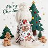 Pet Winter Warm Pajamas With Plaid Print Leash Ring Small Dogs Cats XS To XL