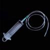 100/300/550ml Large Capacity Syringe Syringe Reusable Pump Measuring 1.3m Tube Pet Feeding Big Syringe Liquid Enema Glue Filling