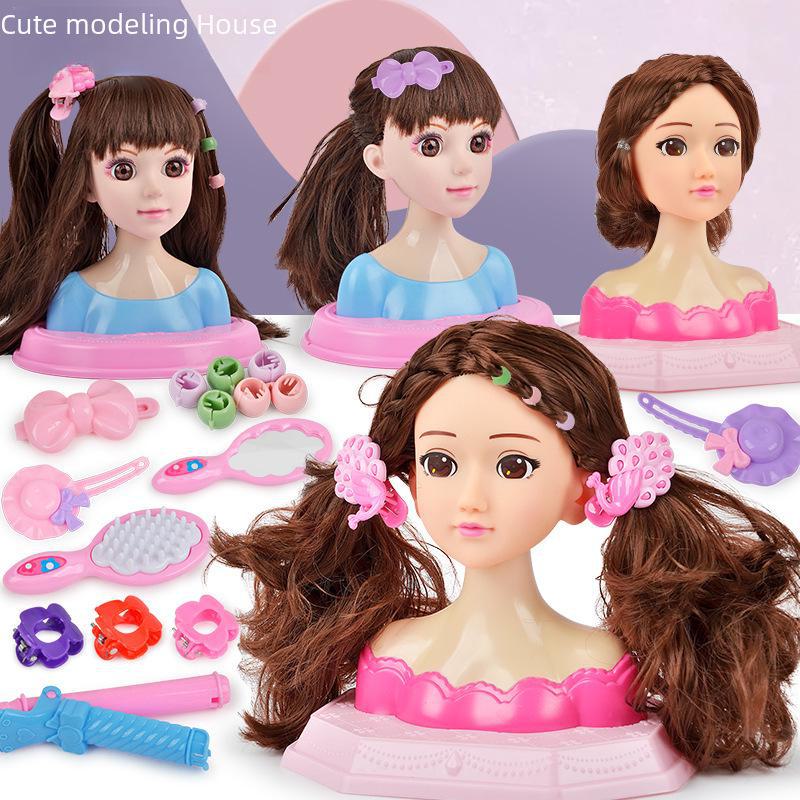 Bayangbi Princess Doll Playset: Dress-Up & Braiding Toy for Girls
