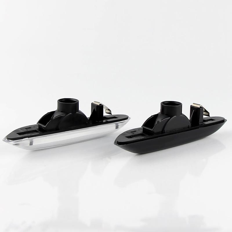 2PCS For BMW e60 e90 e46 e36 e61 e92 e93 X1 E84 X3 Car Turn Signal Side Fender Marker Light Lamp Cover Shell Housing Left&Right