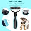 Pet Hair Removal Comb Cat Dog Brush Pet Hair Grooming Tool Puppy Hair Shedding Combs Pet Fur Trimming Dematting Deshedding Brush