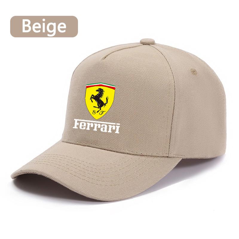 Кепка F1 Ferrari Racing Регулируемая Бейсболка Солнцезащитные Кепки Аксессуары Для Ferrari F430 Stradale 458 488 599 612 F12 Charles Leclerc