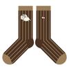 Weird Middle Finger Cat Cotton Socks, Cute Abstract Cartoon Ankle Socks, Men's and Women's Matching Trendy Socks, Suitable for All Seasons.