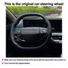 Новая DIY Ручная Прошивка Кожаного Чехла на Руль для Kia K4 2026 2026 2026 Классические Автомобильные Аксессуары для Модификации Интерьера