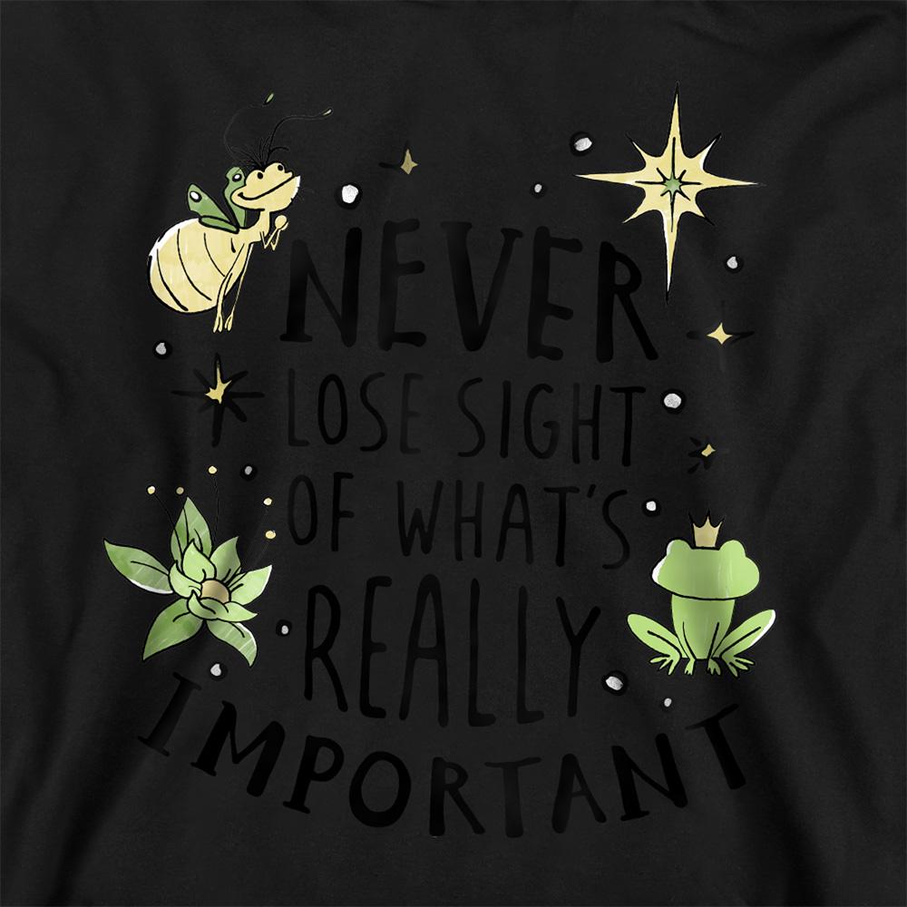 The Princess and the Frog Childrens/Kids Never Lose Sight Hoodie