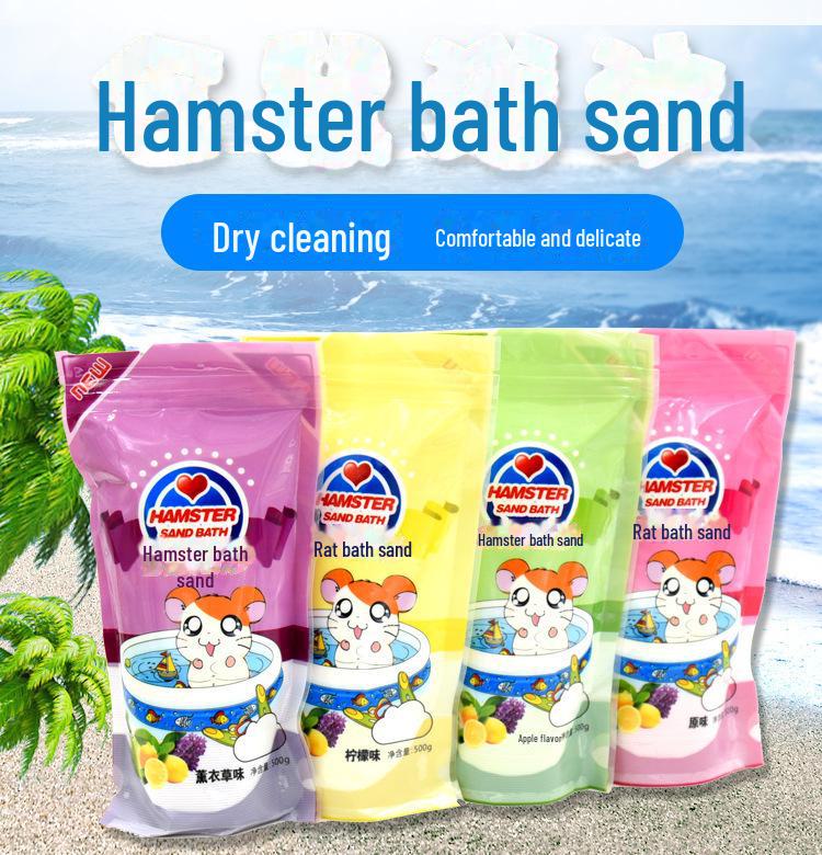 Гнездо для хомяка двойного назначения: Ванна с песком и защитой от брызг мочи