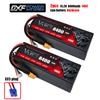 VARCS 4S Lipo Battery 130C 140C 8000mAh 8400mAh 7500mAh 6300mAh 5400mAh XT60 EC5 TRX T/DEANS XT150 Plug for RC 1/8 Buggy  Car