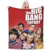 The Big Bang Theory  Flannel Blanket Winter  Super Warm Throw Blanket for Kids Adult Living Room  Bedspread Sofa Bed Cover