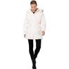 Converse Down Jacket Winter Women's White (Unisex) Down Jackets 10019430 A01