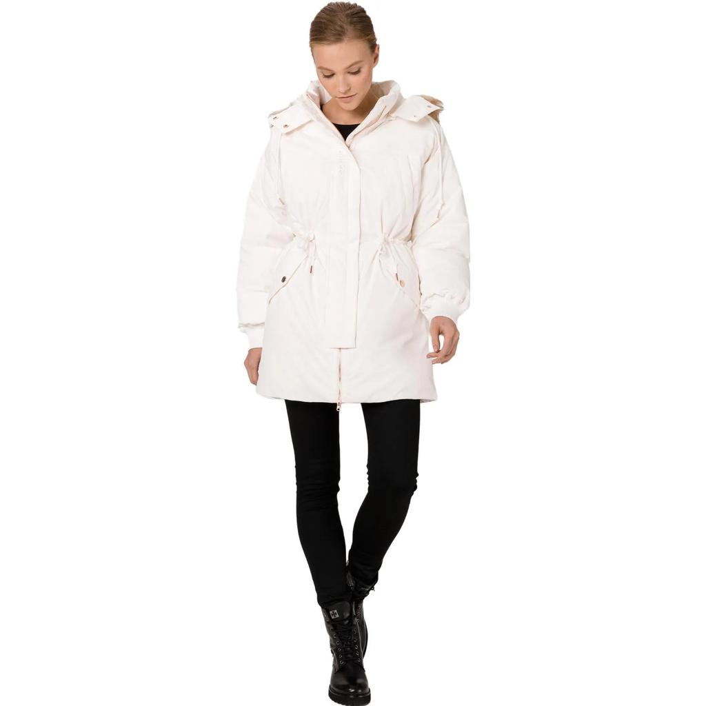 Converse Down Jacket Winter Women's White (Unisex) Down Jackets 10019430 A01