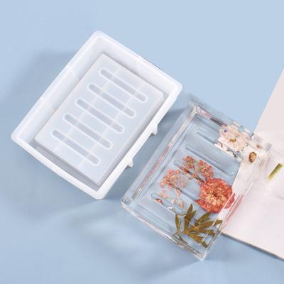 Держатель для мыльницы, силиконовая форма для литья из смолы, поднос для ювелирных изделий, эпоксидная форма, инструмент