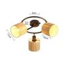 Spot de plafond - NETTLIFE - 3 flammes - E14 - Noir - Métal