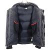 The North Face ND91702R Уличная куртка с капюшоном с длинным рукавом Пуховик L Серый логотип Мужская Б/У