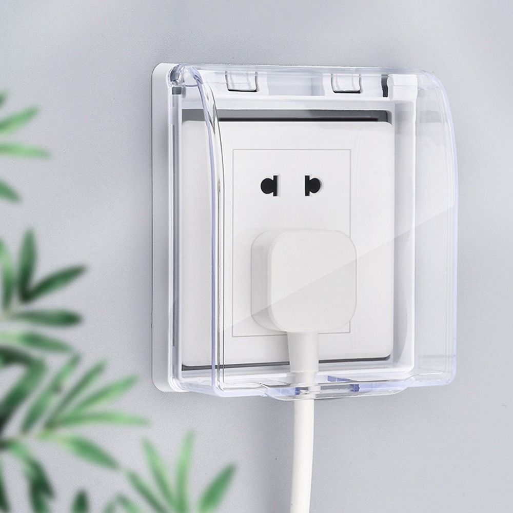 Supplies Protection Socket Switch Protective Cover Wall Socket Waterproof Box Electric Plug Cover